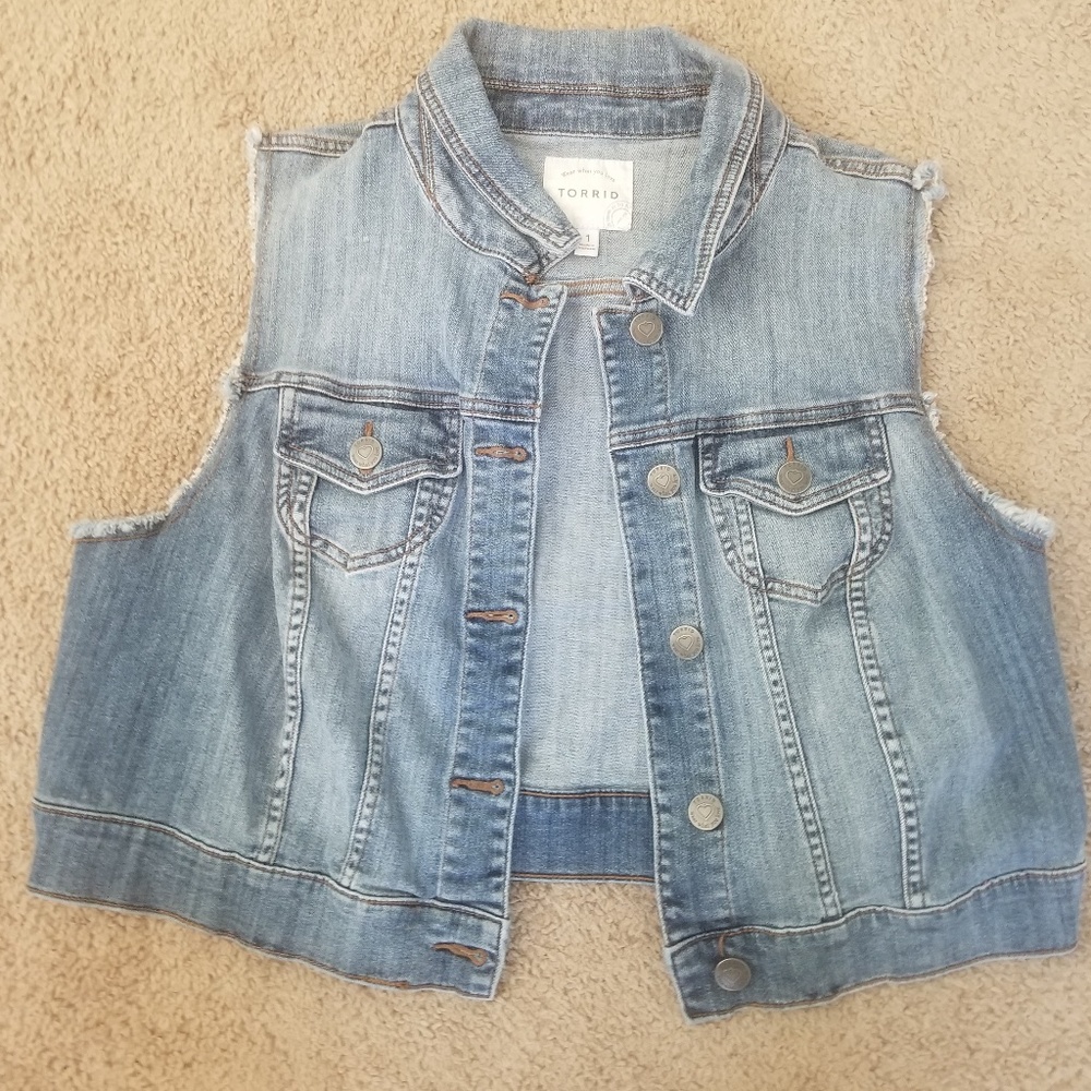 Torrid Denim Vest